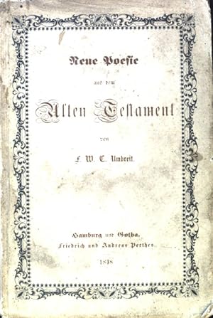 Bild des Verkufers fr Neue Poesie aus dem Alten Testament; zum Verkauf von books4less (Versandantiquariat Petra Gros GmbH & Co. KG)