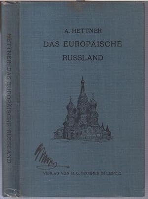Imagen del vendedor de Das europ�ische Russland. Eine Studie zur Geographie des Menschen. a la venta por Antiquariat Carl Wegner