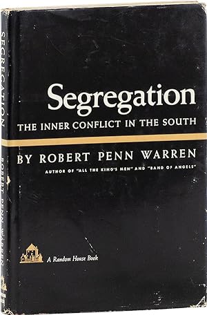 Bild des Verkufers fr Segregation: the Inner Conflict in the South zum Verkauf von Lorne Bair Rare Books, ABAA