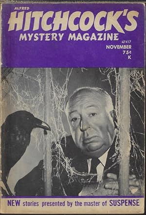 Bild des Verkufers fr ALFRED HITCHCOCK Mystery Magazine: November, Nov. 1972 zum Verkauf von Books from the Crypt