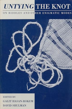 Seller image for Untying the Knot. On Riddles and Other Enigmatic Modes. for sale by Asia Bookroom ANZAAB/ILAB
