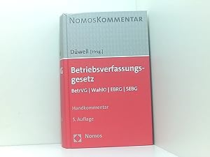 Seller image for Betriebsverfassungsgesetz: BetrVG | WahlO | EBRG | SEBG for sale by Book Broker