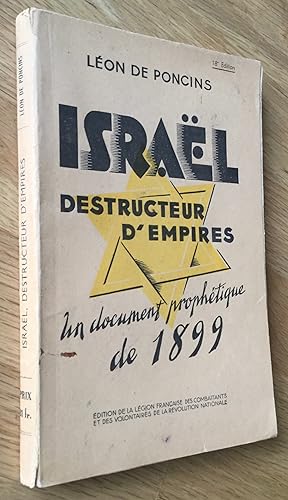 Israël destructeur dempires. Un document prophétique de 1899.