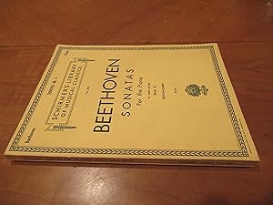 Bild des Verkufers fr Beethoven: Sonatas For The Piano, In Three Books, Bok Iii, Library Vol. 303 zum Verkauf von Arroyo Seco Books, Pasadena, Member IOBA