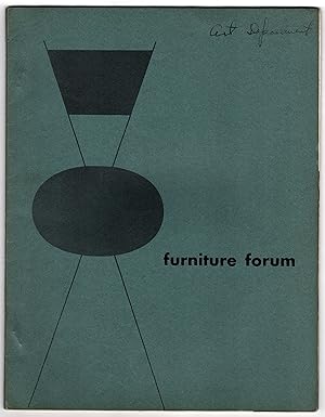 Image du vendeur pour Furniture Forum (Summer 1949) mis en vente par SUNSET BOOKS