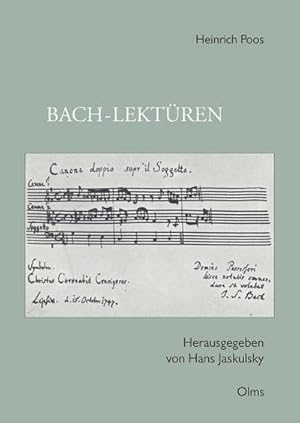 Bild des Verkufers fr Bach-Lektren zum Verkauf von AHA-BUCH GmbH