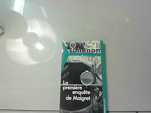 Bild des Verkufers fr La Premiere Enquete De Maigret De Georges Simenon zum Verkauf von JLG_livres anciens et modernes