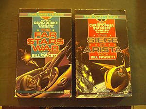 Seller image for 2 David Drake/Christopher Stasheff PBs: Far Star Wars; Siege Of Arista War Years 1-2 for sale by Joseph M Zunno