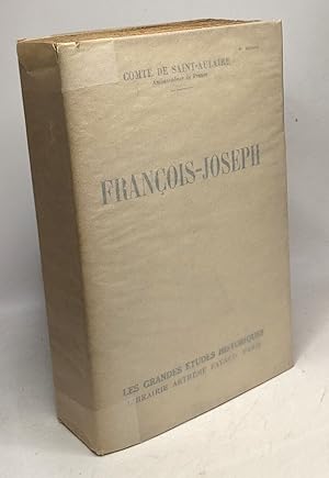 Imagen del vendedor de Franois-Joseph a la venta por crealivres