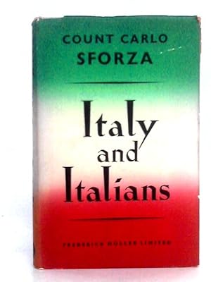 Imagen del vendedor de Italy and Italians a la venta por World of Rare Books