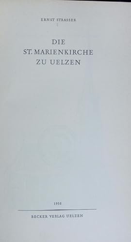 Seller image for St Marienkirche zu Uelzen. for sale by Antiquariat Bookfarm