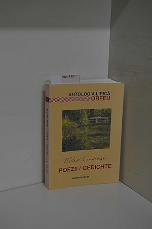 Image du vendeur pour Poezii = Gedichte. Pre-si postfata: Hans-Dieter Roth / Antologia lirica Orfeu 11 mis en vente par ralfs-buecherkiste