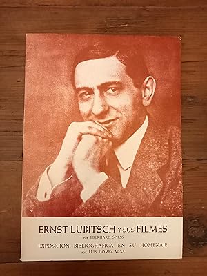 Seller image for ERNST LUBITSCH Y SUS FILMES. Exposicin bibliogrfica en su homenaje for sale by Itziar Arranz Libros & Dribaslibros