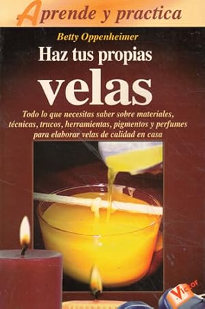 Bild des Verkufers fr Haz tus propias velas zum Verkauf von Librera Cajn Desastre