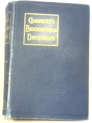 Bild des Verkufers fr Chambers's Biographical Dictionary zum Verkauf von World of Rare Books