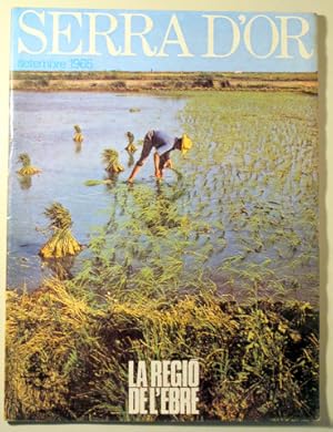 Imagen del vendedor de SERRA D'OR. Set. 1965. La regi� de l'Ebre - Barcelona 1965 - Molt il lustrat a la venta por Llibres del Mirall