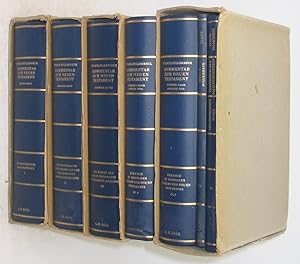 Kommentar zum Neuen Testament aus Talmud und Midrash (Six Volume in Seven Books)