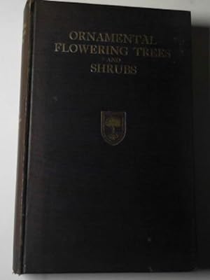 Immagine del venditore per Ornamental flowering trees and shrubs: report of the conference held by the Royal Horticultural Society at the Greycoat Street Hall: April 26-29, 1938 venduto da Cotswold Internet Books