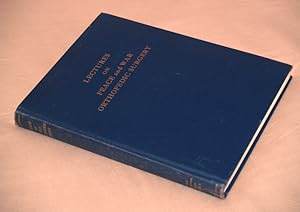 Seller image for Lectures On Peace and War Orthopedic Surgery for sale by Pacific Rim Used Books  LLC