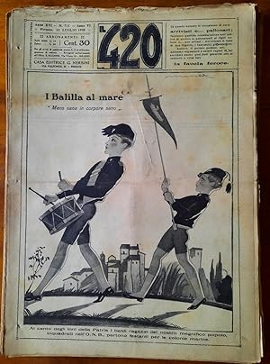 Il 420. (Settimanale politico-satirico fondato da Giuseppe Nerbini). Anno XIV, 1928