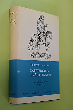 Canterbury - Erzählungen. Manesse Bibiliothek der Weltliteratur. Aus dem Englischen von Detlef Dr...