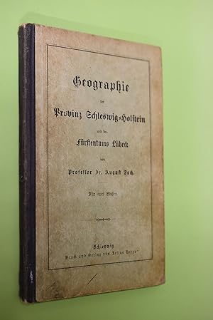 Imagen del vendedor de Geographie der Provinz Schleswig-Holstein und des Frstentums Lbeck. Fr zwei Stufen a la venta por Antiquariat Biebusch