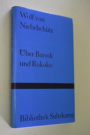 Über Barock und Rokoko. Bibliothek Suhrkamp ; 729