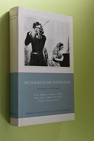 Bild des Verkufers fr Musikalische Novellen. Ausw. u. Nachw. von Emil Staiger / Manesse Bibliothek der Weltliteratur zum Verkauf von Antiquariat Biebusch