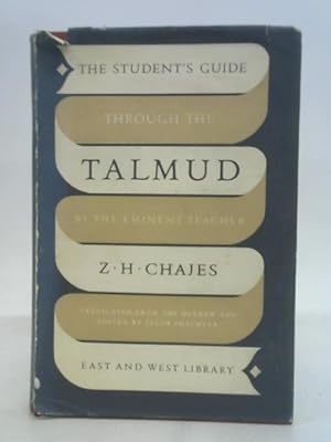 Bild des Verkufers fr The student's guide through the Talmud zum Verkauf von World of Rare Books