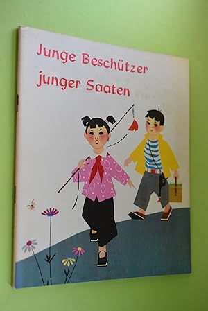 Bild des Verkufers fr Junge Beschtzer junger Saaten. [Text von Gu Y-dseng u. Tschang Dschi. Bilder von Li-scheng] zum Verkauf von Antiquariat Biebusch