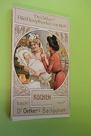 Dr. Oetker`s Bild-Rezeptkarten von 1908