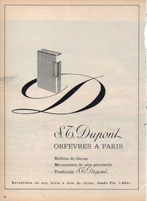 LAMINA V17501: Publicidad S. L. Dupont