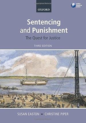 Bild des Verkufers fr Sentencing and Punishment: The Quest for Justice zum Verkauf von WeBuyBooks
