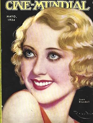 Imagen del vendedor de LAMINA 31848: Portada de la revista Cine-Mundial con Joan Blondell, mayo de 1934 a la venta por EL BOLETIN