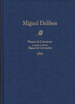 Imagen del vendedor de MIGUEL DELIBES. Premio de Literatura en Lengua Castellana Miguel de Cervantes. 1993. a la venta por Librera Torren de Rueda