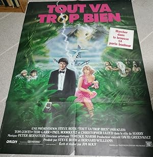 Bild des Verkufers fr Affiche TOUT VA TROP BIEN Jim KOUF Tom CONTI Christopher LLOYD 120x160cm zum Verkauf von JOIE DE LIRE