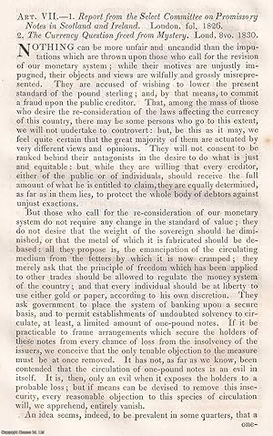 Seller image for The Currency Question freed from Mystery : Banking; currency and promissory notes. An original article by Edward Edwards for The Quarterly Review, 1830. for sale by Cosmo Books