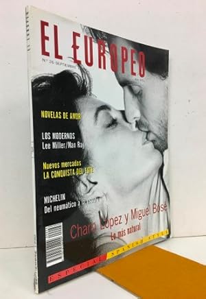 EL EUROPEO. REVISTA MENSUAL DE ACTUALIDADES. Nº26.SEPTIEMBRE 1990.Charo López y Miguel Bosé.Lo má...