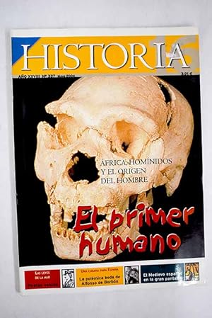 Bild des Verkufers fr Historia 16, Ao 2004, n 337, El primer humano:: Piratas vascos; frica, homnidos y el origen del hombre: el primer humano; Una historia africana: el caso de Orce (Granada); Una cubana para Espaa; Alemania nazi: de la victoria a la derrota; Manuel Jos Quintana: la transicin al liberalismo espaol; Los duques del Infantado; Seores ingleses en Novelda; La peor guerra de Amrica (y VI) zum Verkauf von Alcan Libros