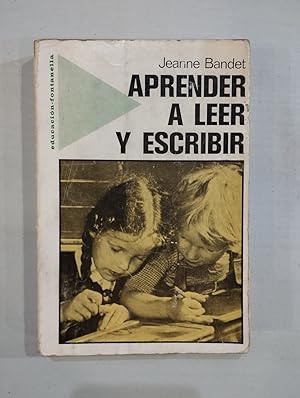 Imagen del vendedor de Aprender a leer y escribir a la venta por Saturnlia Llibreria