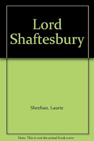 Image du vendeur pour Lord Shaftesbury mis en vente par WeBuyBooks