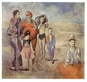 FAMILY OF SALTIMBANQUES After PABLO PICASSO , French School 1882