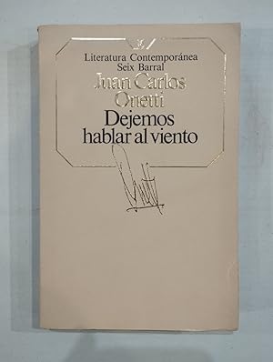 Seller image for Dejemos hablar al viento for sale by Saturnlia Llibreria