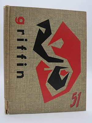 GRIFFIN 1951 YEARBOOK, WAYNE UNIVERSITY, DETROIT, MICHIGAN