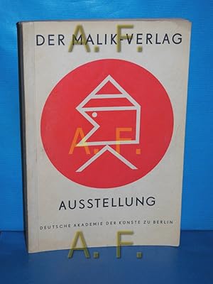 Bild des Verkufers fr Ausstellung , der Deutschen Akademie der Knste zu Berlin 1916-1947 Dezember 1966 - Januar 1967 zum Verkauf von Antiquarische Fundgrube e.U.