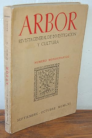 Imagen del vendedor de ARBOR. Revista de Investigacin y Cultura. Tomo L, N. 189-190. Septiembre-Octubre 1961, Nmero monogrfico. EL DESARROLLO ECONMICO Y SU PLANTEAMIENTO EN ESPAA a la venta por EL RINCN ESCRITO