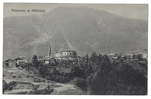 PANORAMA DI AMPEZZO (cartolina non viaggiata, circa 1900):