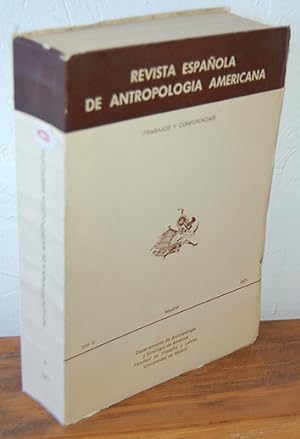 Seller image for REVISTA ESPAÑOLA DE ANTROPOLOGÍA AMERICANA. Vol. 6 [Trabajos y conferencias] for sale by EL RINCÓN ESCRITO