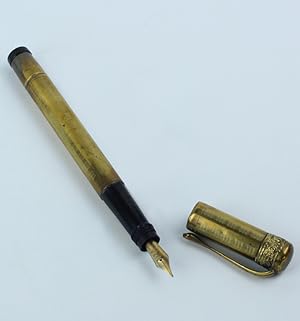 PENNA STILOGRAFICA WATERMAN pennino rientrante LAMINATA ORO. Funzionante: