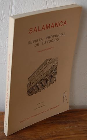 Imagen del vendedor de PROVINCIA DE SALAMANCA. Revista Provincial de Estudios, N 9-10 Julio-Diciembre 1983 a la venta por EL RINCN ESCRITO